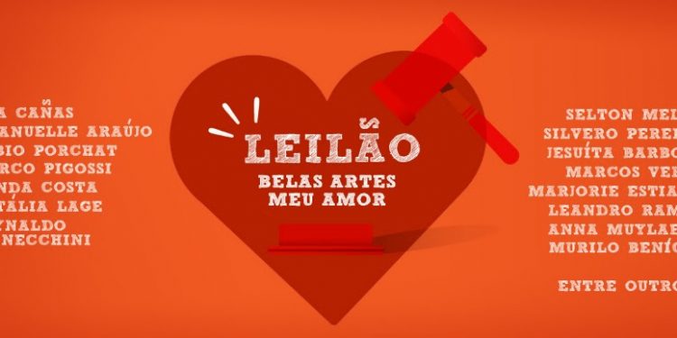 Começa o “Leilão Belas Artes Meu Amor”, com itens doados por diversos artistas do Brasil