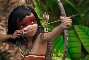 Em cartaz nos cinemas, “Ainbo – A Guerreira da Amazônia” é o único lançamento infantil para o período de Dia das Crianças